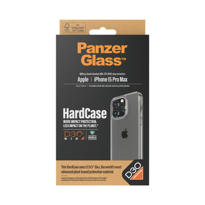 PanzerGlass HardCase With D30 iPhone 15 Pro Max Clear