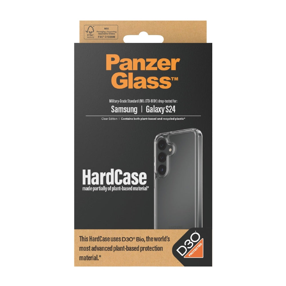 Panzerglass Hardcase With D3O for Samsung Galaxy S24 Transparent