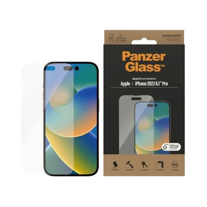 Panzer Classic Fit Screen Protector for Apple iPhone 14 Pro Clear