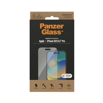 Panzer Classic Fit Screen Protector for Apple iPhone 14 Pro Clear