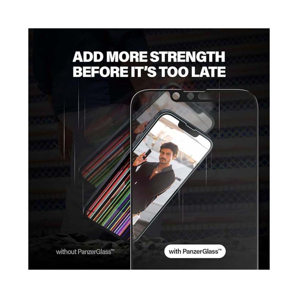 Panzer 3-in-1 Pack Protector for iPhone 14 Clear