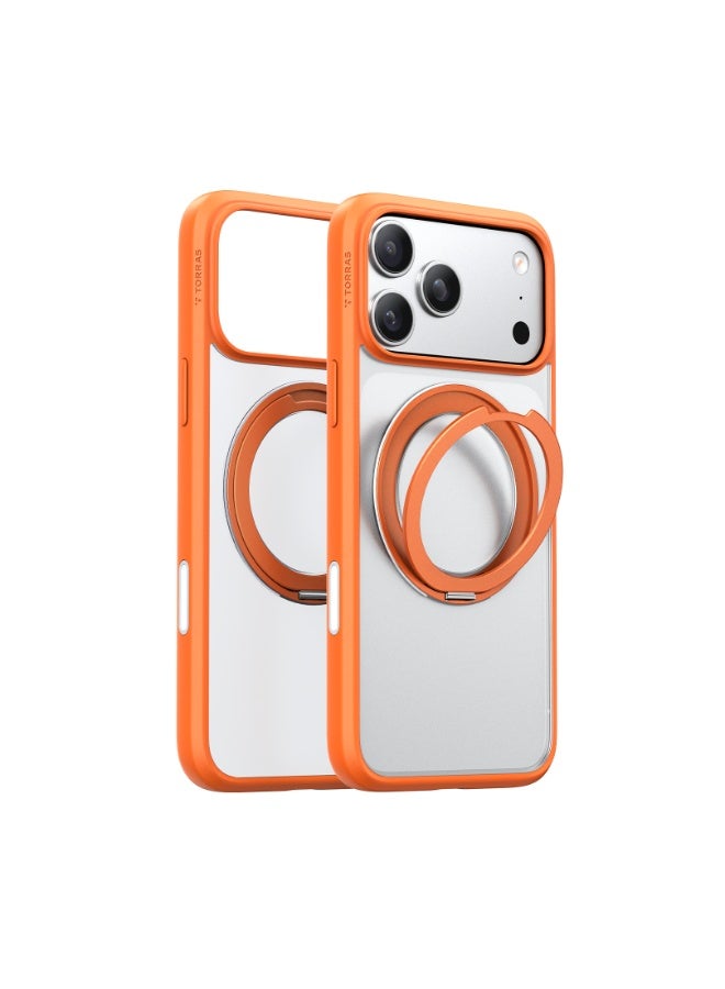 TORRAS Ostand Pro Case for iPhone 17 Pro - Energy Orange