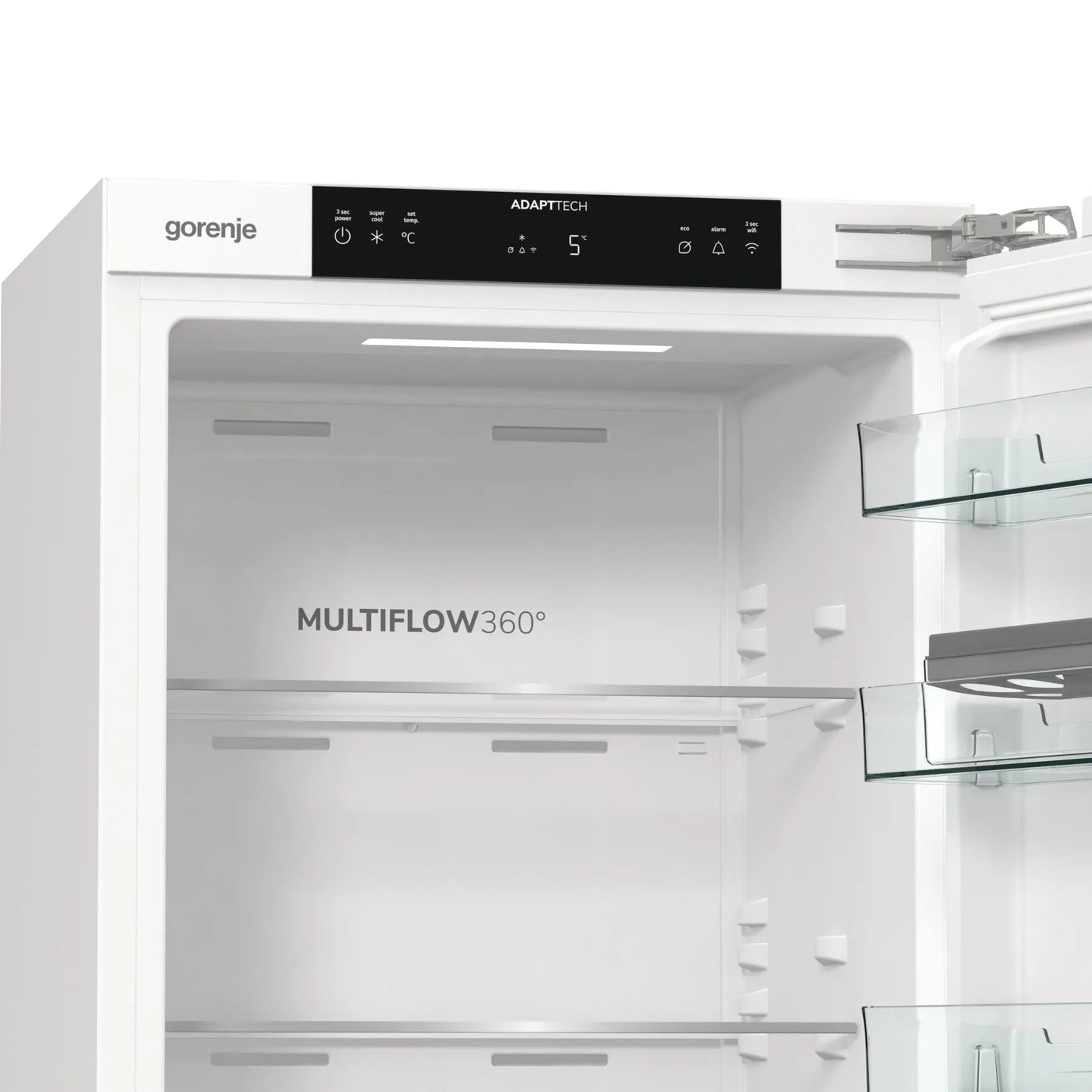 Gorenje Built-in Single Door Refrigerator, 300L, White, RI517E62WF