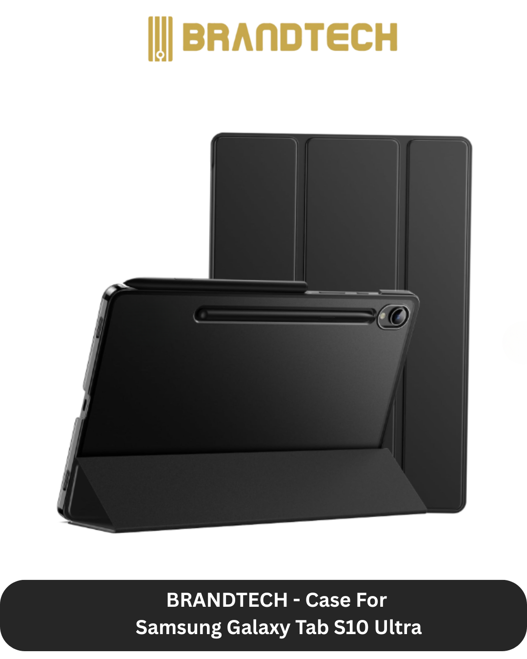 Brandtech Samsung Galaxy Tab S10 Ultra Cover + Screen Protector