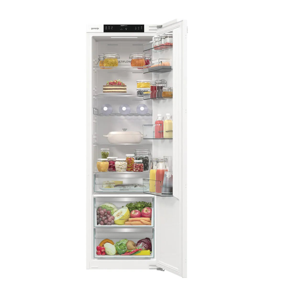 Gorenje Built-in Single Door Refrigerator, 300L, White, RI517E62WF