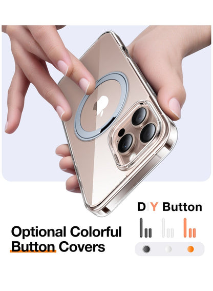 TORRAS Ostand Case for iPhone 16 Pro Max - Clear