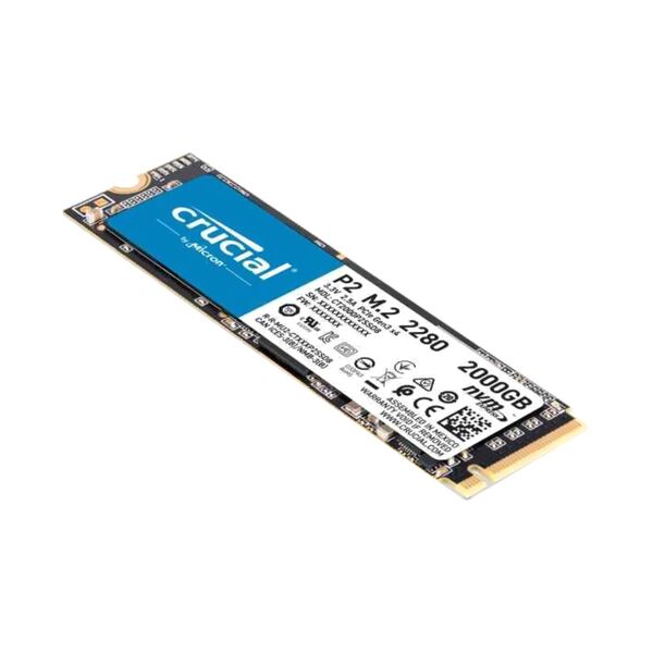 Crucial NVME Hard Disk Drive 2TB Multicolour