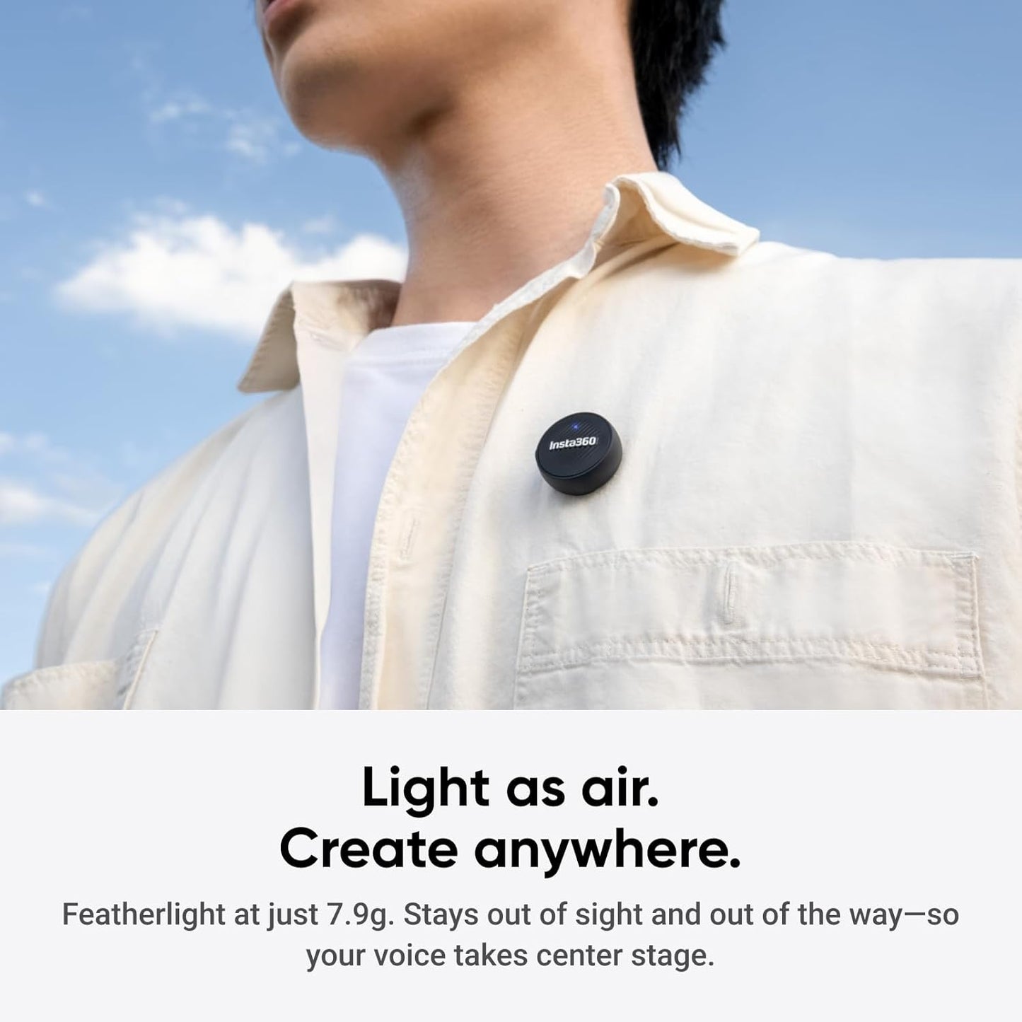 INSTA360 MIC AIR TRANSMITTER FOR X5/X4/ACE PRO 2