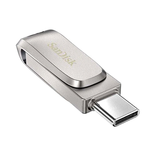 SanDisk Ultra Dual Luxe USB Type-C Flash Drive 64GB Silver