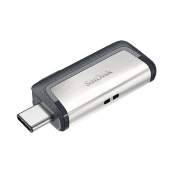 SanDisk Ultra Dual Drive Luxe USB Type-C Flash Drive 256GB Silver