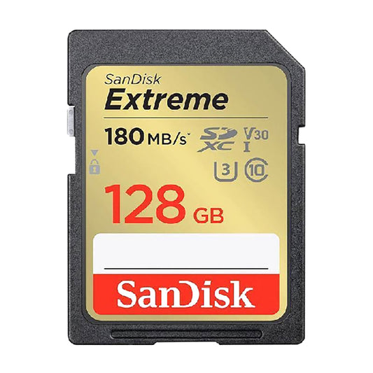 SanDisk Extreme SDXC Memory Card 128GB