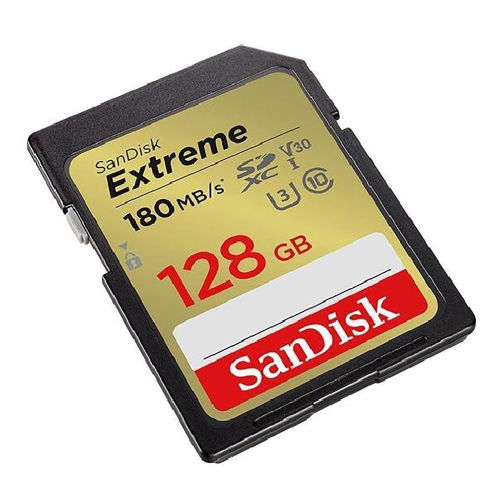 SanDisk Extreme SDXC Memory Card 128GB