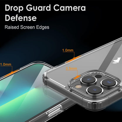 PROTECT  iPhone 14 Pro Max Lucid Phone Case, Anti Scratch, Bundle, Screen Protector included, Protective, Clear, LIP14PM