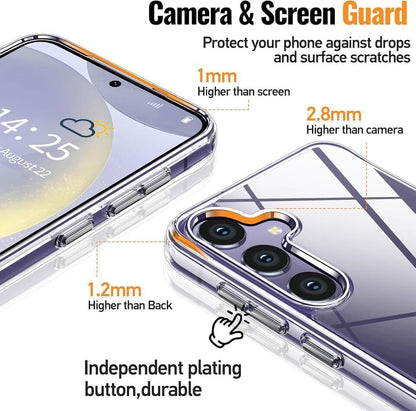 PROTECT  Samsung S25 Plus Lucid Phone Case, Anti Scratch, Transparent, Protective, Clear, LSAMS25P