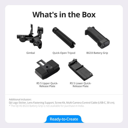 DJI RS 5 Gimbal Stabilizer for Camera DJI-RS500