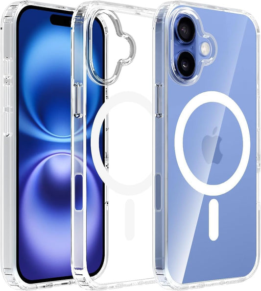 PROTECT  IPHONE 16 Magsafe Phone Case, Anti Scratch, Transparent, Protective, Clear, MSIP16