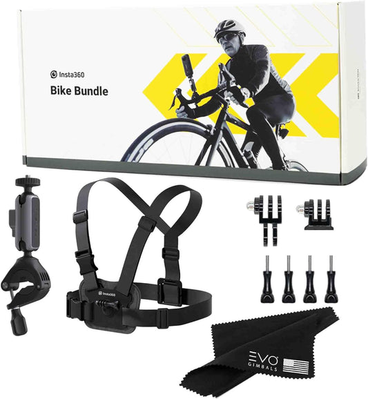 Insta360 Bike Kit with Handlebar Mount & Chest Strap