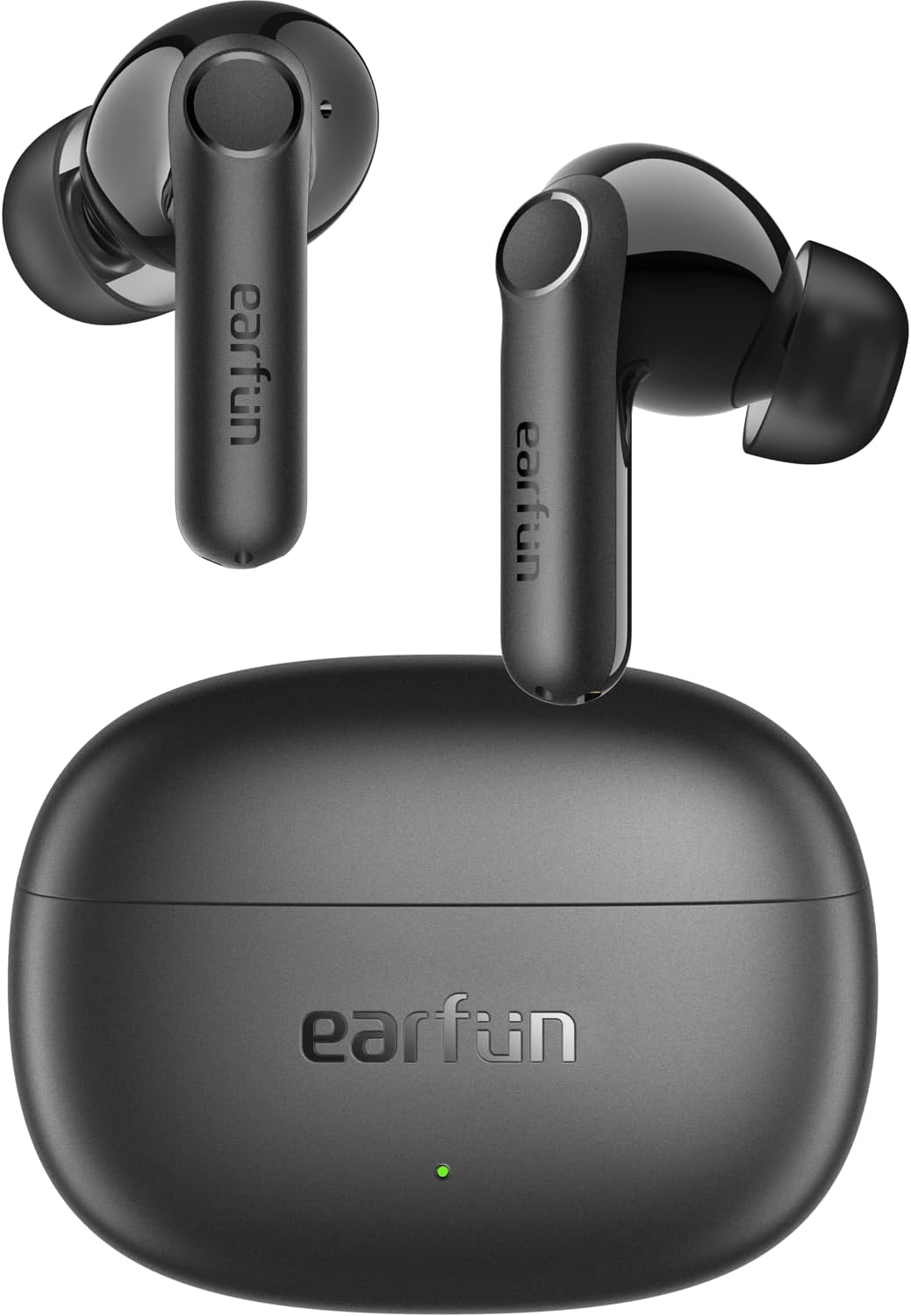 EarFun Clip Open Ear Headphones, Clip on Earphones Wireless Bluetooth 6.0 Headphones, Adaptive Comfort with Secure Fit, LDAC, 2 Mics AI ENC Call, Hi-Res Audio, 40H Playtime, IP55