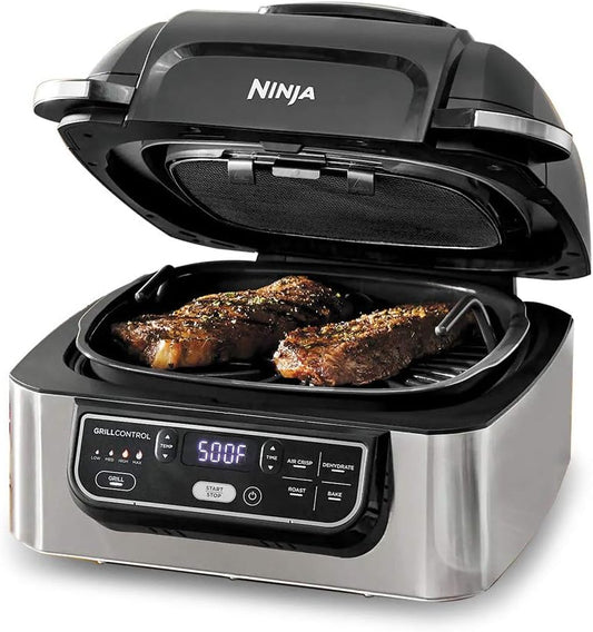 Ninja AG301ME Foodi Health Grill and Air Fryer 5.7L - Front View