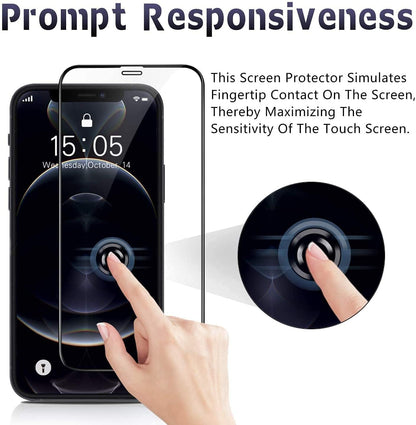 PROTECT  iPhone 13 Pro Crystal Screen Protector, 9D, Tempered Glass, Clear, CIP13PMTG