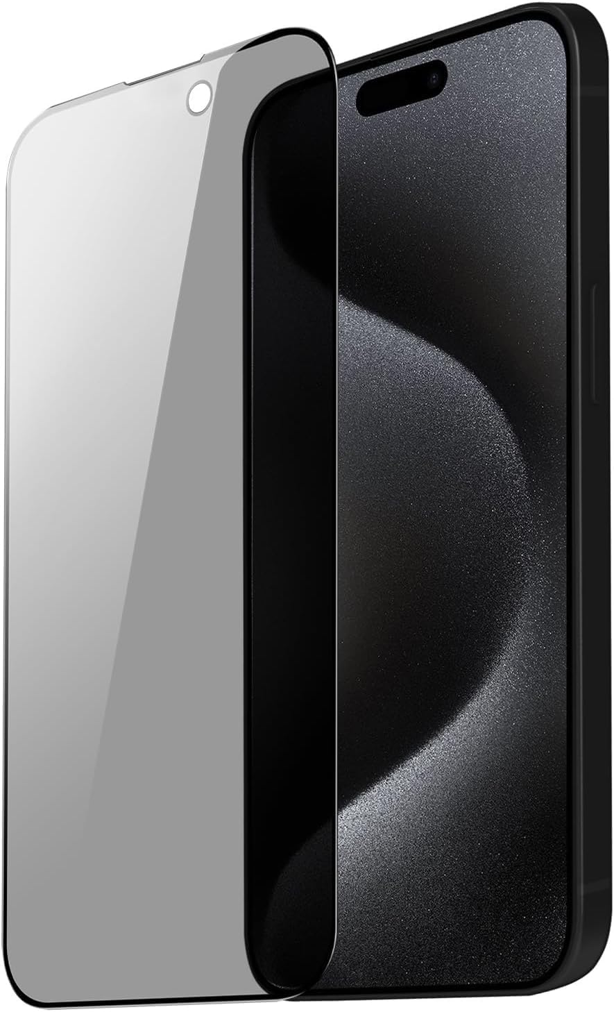 PROTECT  iPhone 16 Pro Max Privacy Screen Protector,  9D Tempered Glass, Anti Scratch, Matte , Black, PIP16PM