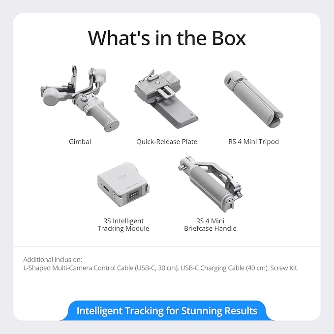 DJI RS400M-C1 RS 4 Mini Combo Gimbal Stabilizer