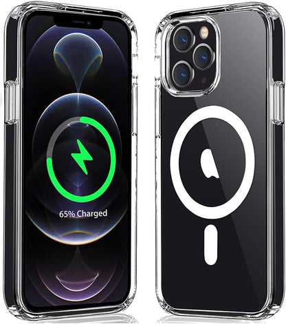 PROTECT  iPhone 12 Pro Lucid Phone Case, Magsafe, Bundle, Screen Protector included, Clear, MSIP12P