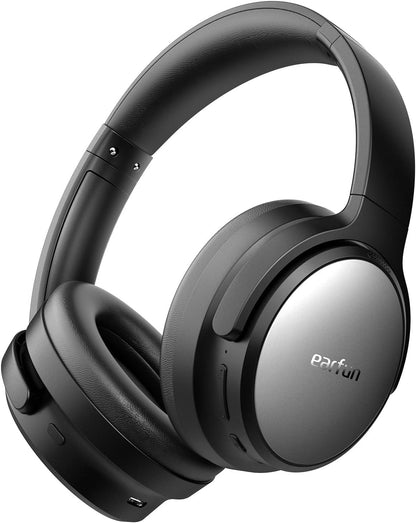 EarFun Kids Headphones with Mic, Wired Headphones Kids 85/94dB Volume Limit, Sharing Function, Stereo Sound Adjustable Headband Children Headphone for School/Travel/Phone/Tablet