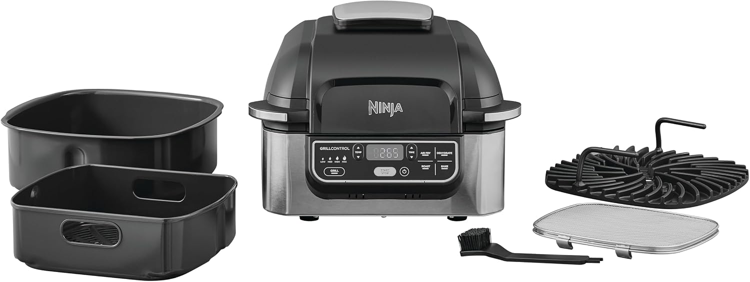 Ninja AG301ME Foodi Grill - 6 Cooking Functions Overview