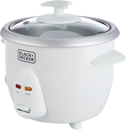 BLACK+DECKER RC650-B5 Rice Cooker 0.6L 350W White