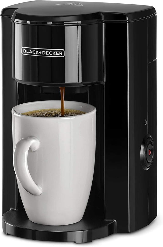 BLACK+DECKER DCM25N-B5 1-Cup Coffee Maker 350W Black