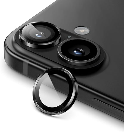 PROTECT  iPhone 16 Xzoom Lens Protector, Sapphire Glass, Alloy Material, Ultra Clear, Premium Finish, Black, XIP16BLK