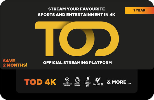 TOD 4K 12 Mo std AE