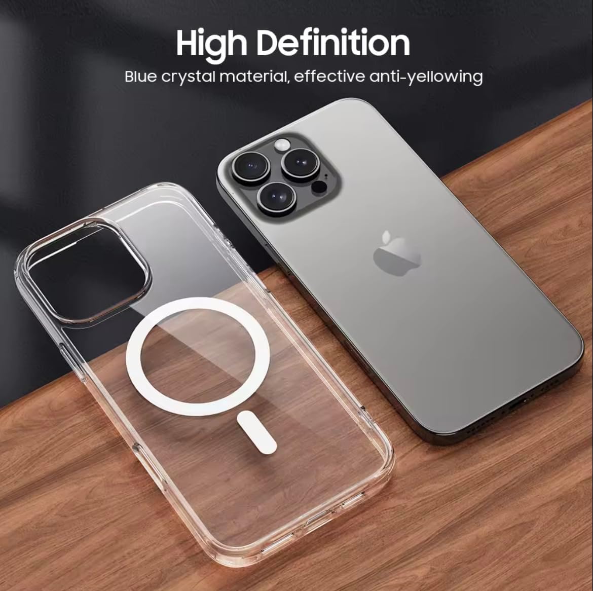 PROTECT  iPhone 16 Pro Magsafe Phone Case, Anti Scratch, Transparent, Protective, Clear, MSIP16P