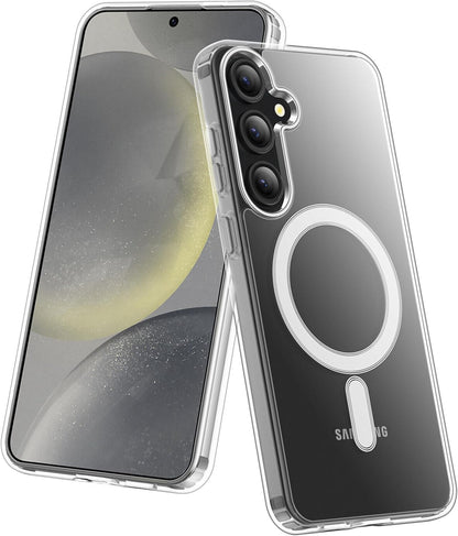 PROTECT  Samsung S25 Magnetic Phone Case, Anti Scratch, Transparent, Protective, Clear, MSAMS25