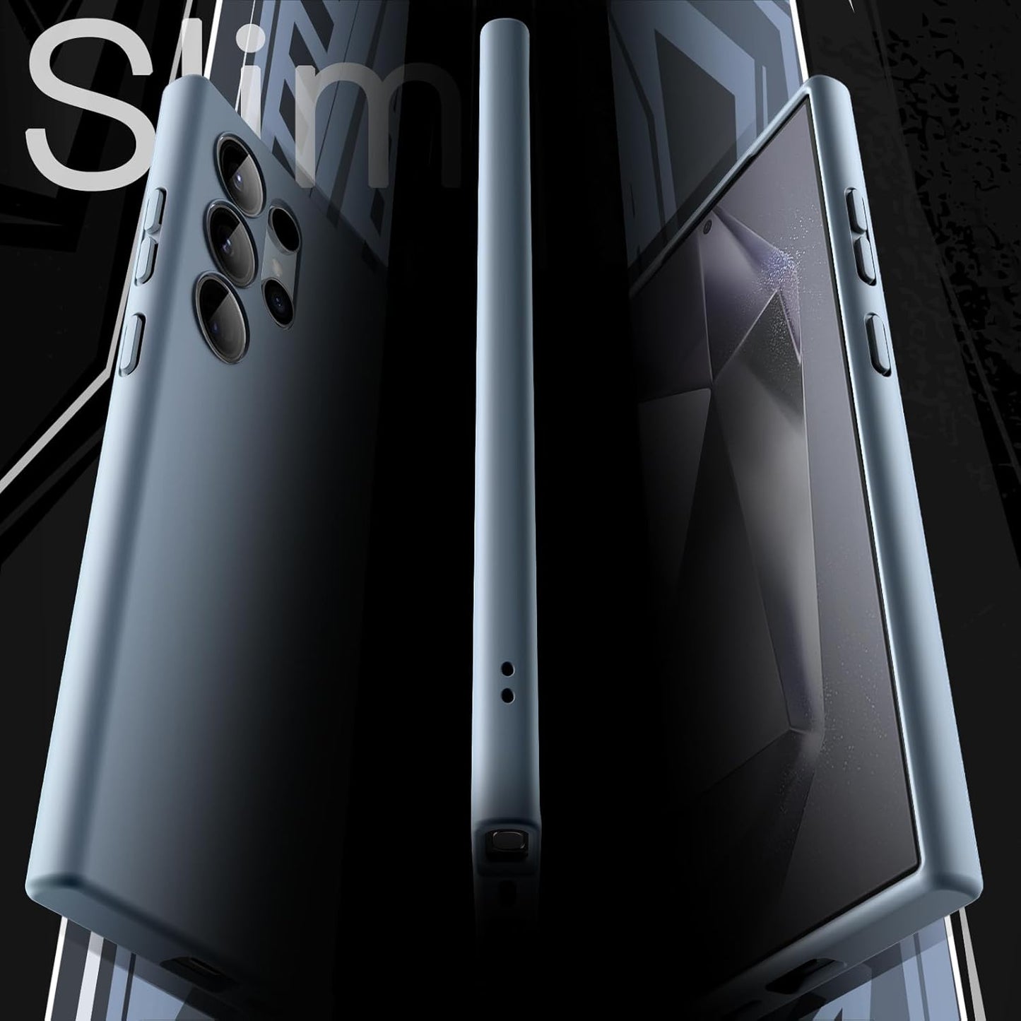 PROTECT  Samsung S25 Ultra Silicon Phone Case, Magnetic, Protective, Anti Scratch, Blue, SMS25UBLU