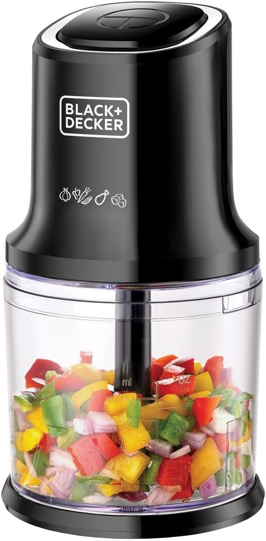 BLACK+DECKER FC500J-B5 Vertical Chopper 500ml 500W Black