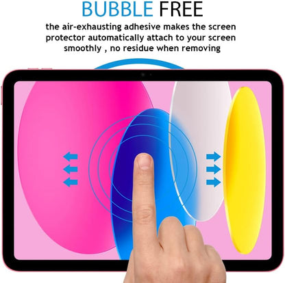 PROTECT  iPad 10th Gen Sapphire Crystal Screen Protector, Protective, Anti Scratch, Tempered Glass, Clear, SCIP10