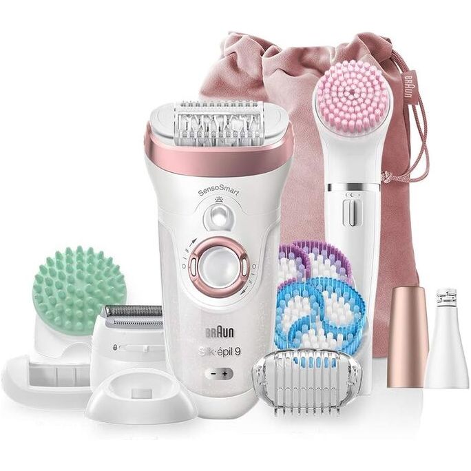 Braun 7-In-1 Cordless Wet And Dry Hair Removal Epilator