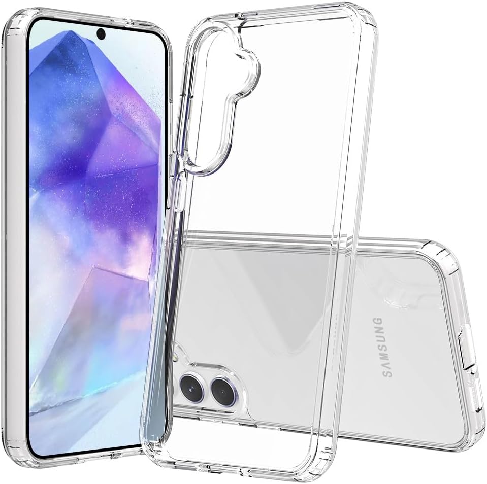 PROTECT  Samsung A56 Lucid Phone Case, Anti Scratch, Bundle, Screen Protector included, Protective, Clear, LSAMA56