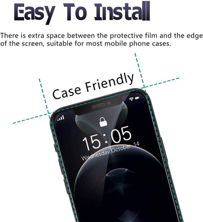 PROTECT  iPhone 12 Pro Max Crystal Screen Protector, 9D, Tempered Glass, Clear, CIP12PMTG