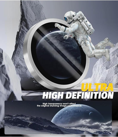 PROTECT  iPhone 16 Xzoom Lens Protector, Sapphire Glass, Alloy Material, Ultra Clear, Premium Finish, Clear, XIP16SLV