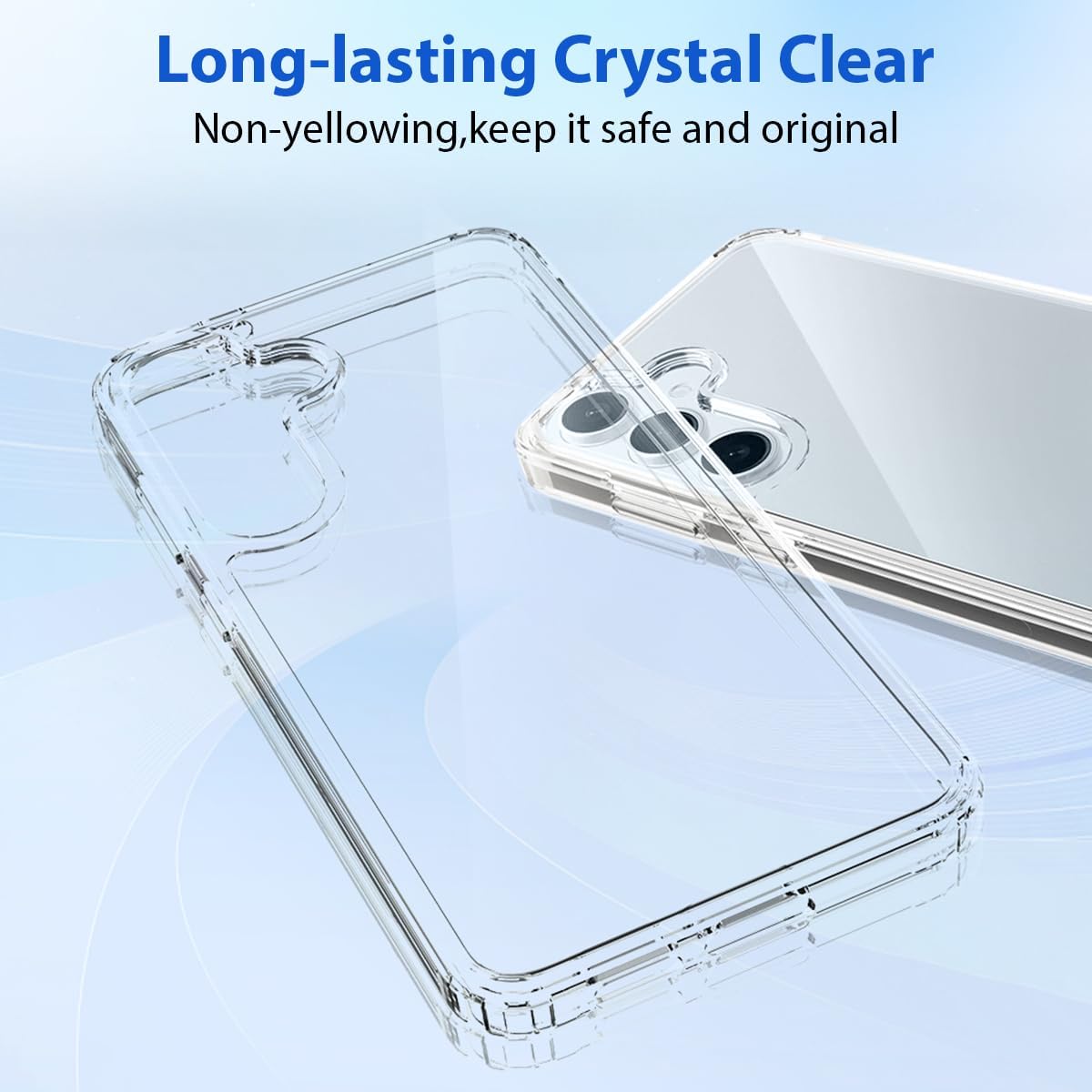 PROTECT  Samsung S25 Lucid Phone Case, Anti Scratch, Transparent, Protective, Clear, LSAMS25