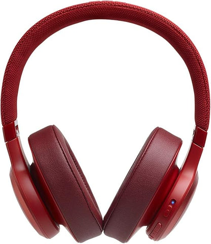 JBL Live 500BT Wireless Over-Ear Headphones Red