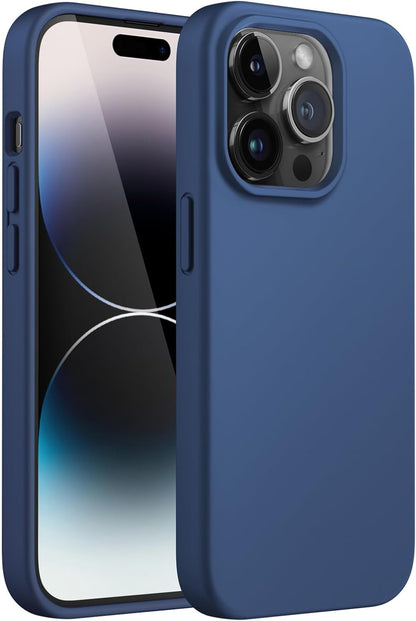 PROTECT  iPhone 15 Pro Max Silicon Phone Case, Magsafe, Protective, Anti Scratch, Blue, SMIP15PMBLU