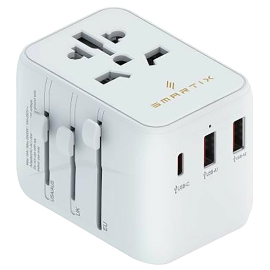 Smartix Premium International Travel Adapter 20W White