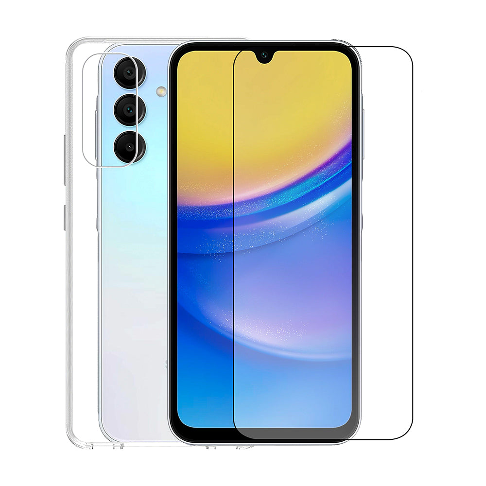 Smartix Screen Protector Case Cover Clear for Samsung Galaxy A15