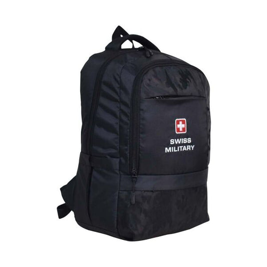 Swiss Military Dominator Camo Backpack 21L Black