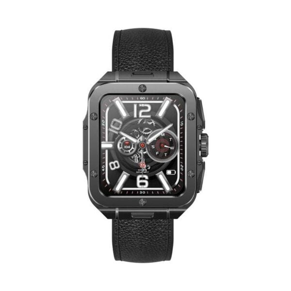 Swiss Military 46mm Smart Watch Black