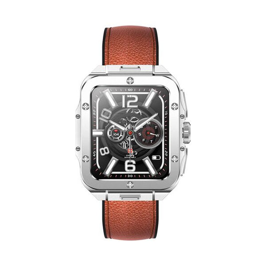 Swiss Military 46mm Smart Watch Brown